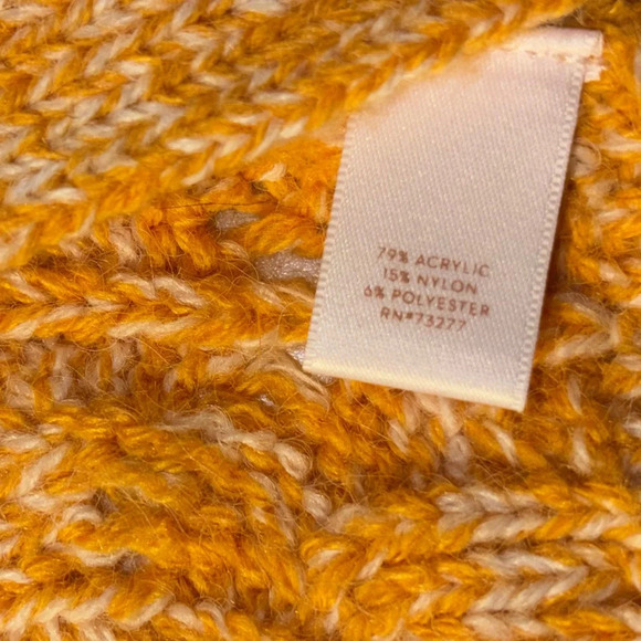 Lauren Conrad Orange Knitted Long Cardigan - Picture 4 of 6